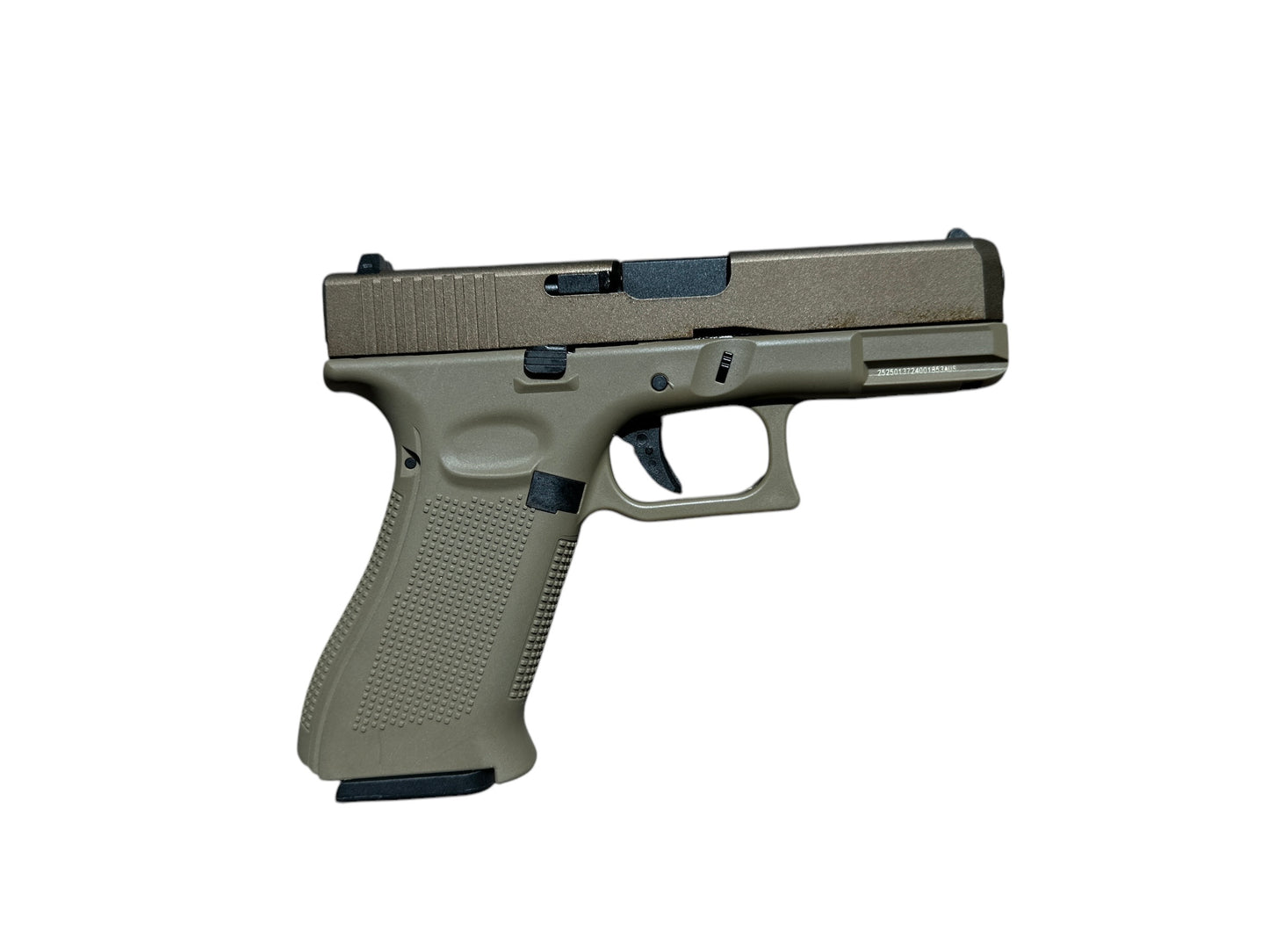 Glock 19X Gen5 Gas Blowback Gel Blaster Colour:Tan