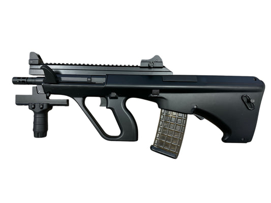 Metal Steyr AUG Gel Blaster AEG Short Rifle Colour: Black