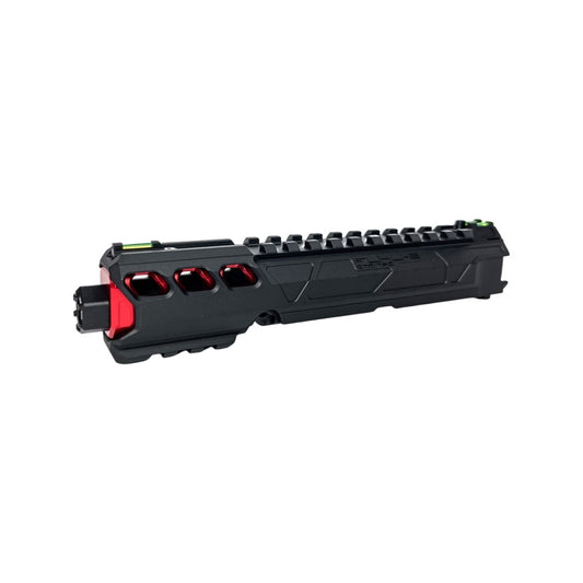 AAP-01/C FUKU-2 CNC UPPER SET – Short General Version CTM (Black / Red)