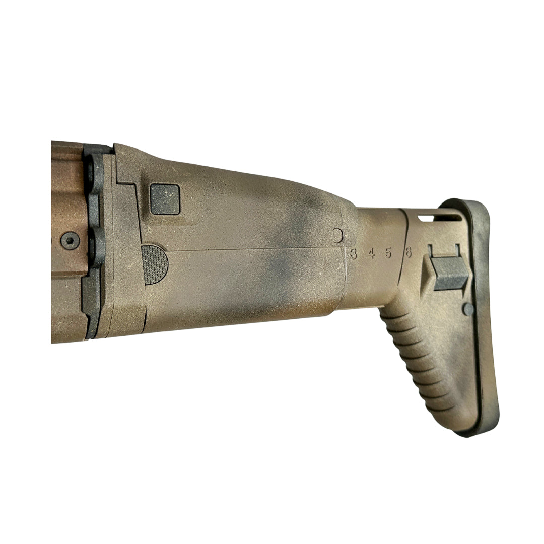 "Scar Camo" Comp Stage 2 CGB Custom Rifle - Gel Blaster (Metal)