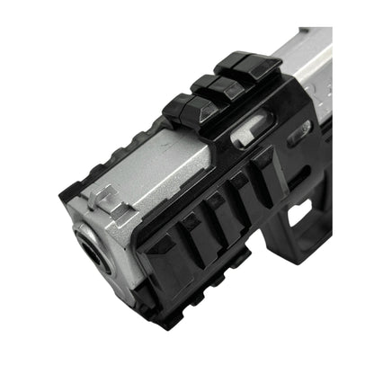 Silver APX Beretta Manual Pistol - Gel Blaster