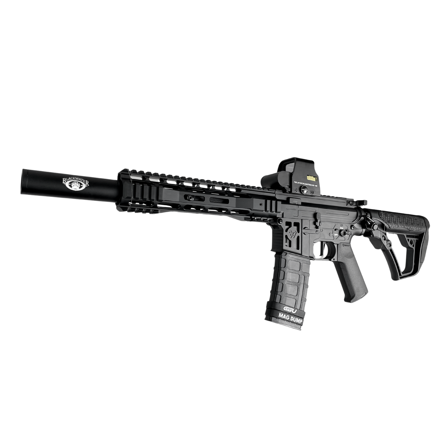 "Target Confirmed" CGB Custom - Gel Blaster (Metal)