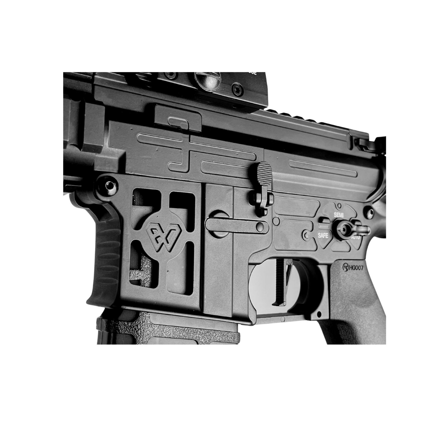 "Target Confirmed" CGB Custom - Gel Blaster (Metal)