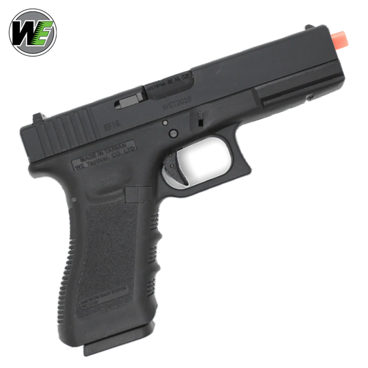 We Tech G-SeriesWe Tech G-Series G18C Gen 3 Gas Blow Back Pistol – Black G18C Gen 3 Gas Blow Back Pistol – Black