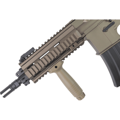 DOUBLE BELL HK416C Real Engraved Metal Electric Gel Blaster Colour Tan