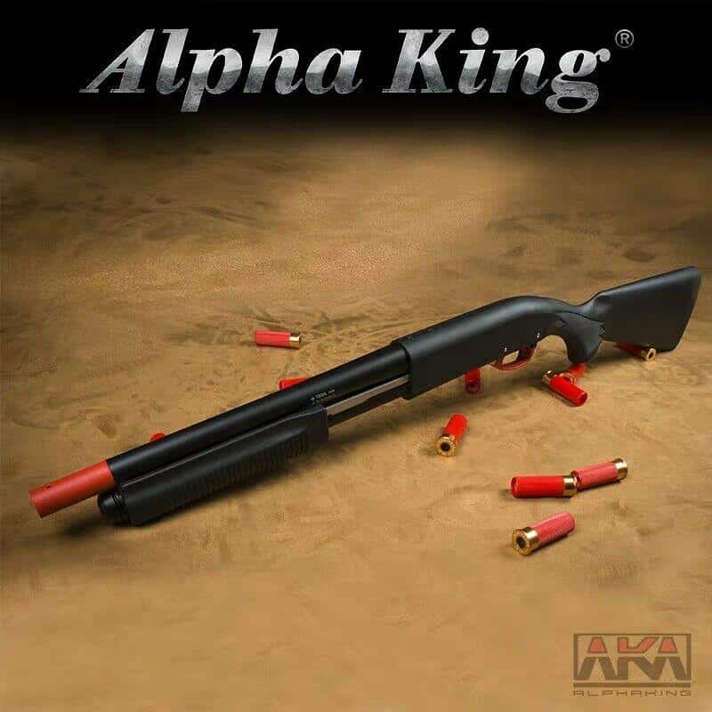 Alpha King M870 Pump Shotgun Gel Blaster