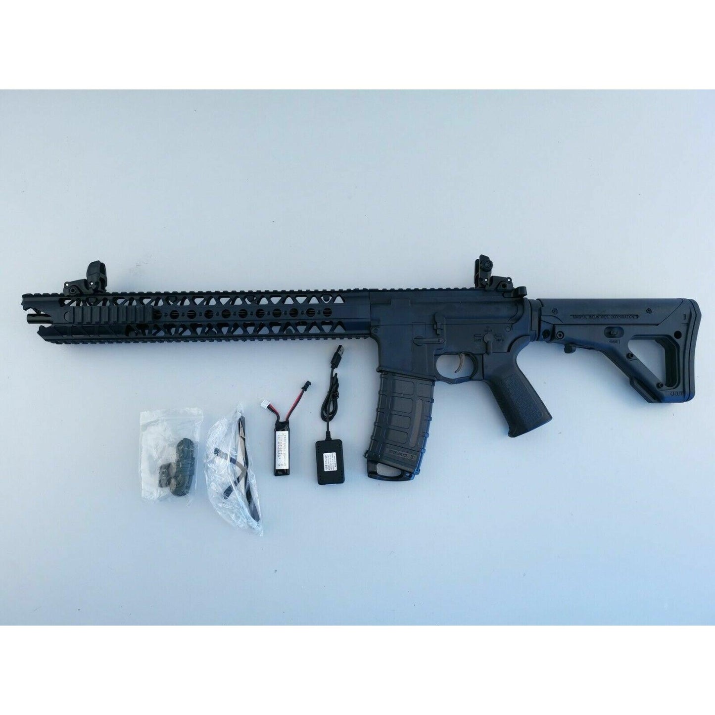 Long Barrel Nylon BingFeng Krytac War Sport LVOA M4 11.1V Li-Po Gel Blaster